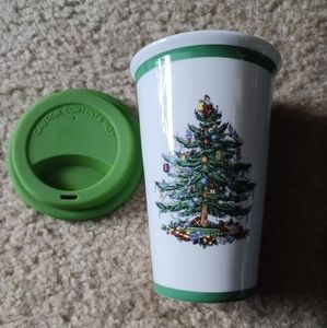 Spode Christmas tree to go cup